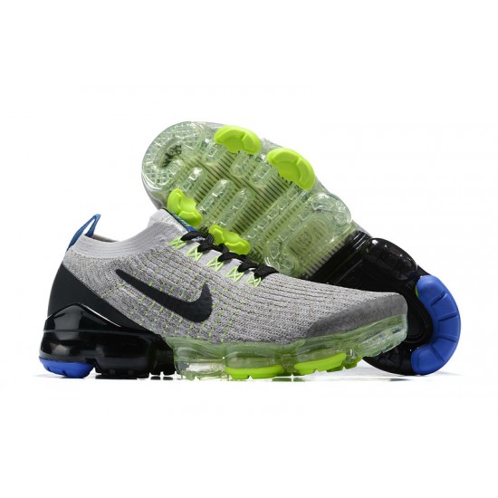 Women/Men Nike Air VaporMax Flyknit 3 Grey Blue AJ6900-112 Shoes