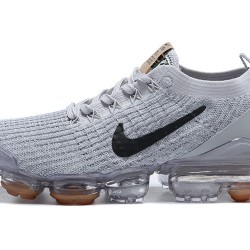 Women/Men Nike Air VaporMax Flyknit 3 Grey Brown CT1270-003 Shoes