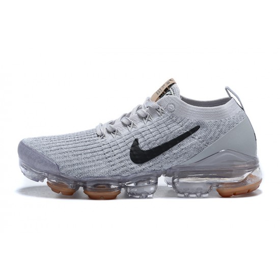 Women/Men Nike Air VaporMax Flyknit 3 Grey Brown CT1270-003 Shoes