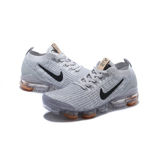 Women/Men Nike Air VaporMax Flyknit 3 Grey Brown CT1270-003 Shoes