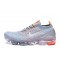 Women/Men Nike Air VaporMax Flyknit 3 Grey Orange AJ6900-003 Shoes