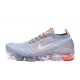 Women/Men Nike Air VaporMax Flyknit 3 Grey Orange AJ6900-003 Shoes