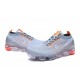 Women/Men Nike Air VaporMax Flyknit 3 Grey Orange AJ6900-003 Shoes