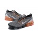 Women/Men Nike Air VaporMax Flyknit 3 Grey Orange AJ6900-024 Shoes