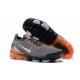 Women/Men Nike Air VaporMax Flyknit 3 Grey Orange AJ6900-024 Shoes