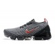 Women/Men Nike Air VaporMax Flyknit 3 Grey Red AJ6900-012 Shoes