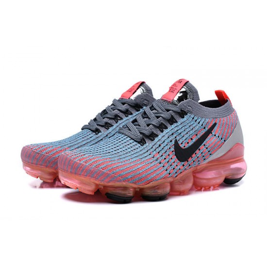 Women/Men Nike Air VaporMax Flyknit 3 Grey Red AJ6900-601 Shoes