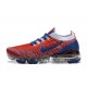 Women/Men Nike Air VaporMax Flyknit 3 Red Blue CW5585-100 Shoes