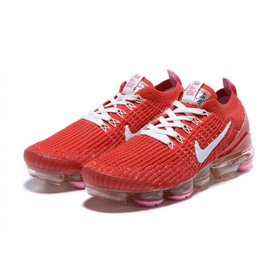 Women/Men Nike Air VaporMax Flyknit 3 Red White CU4756-600 Shoes