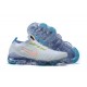 Women/Men Nike Air VaporMax Flyknit 3 White Blue AJ6900-003 Shoes