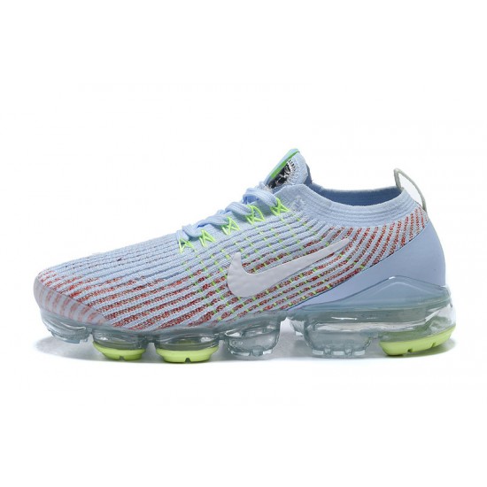 Women/Men Nike Air VaporMax Flyknit 3 White Blue AJ6910-200 Shoes