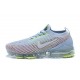 Women/Men Nike Air VaporMax Flyknit 3 White Blue AJ6910-200 Shoes