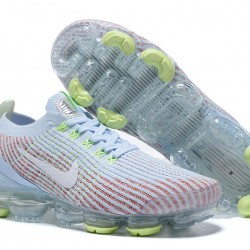 Women/Men Nike Air VaporMax Flyknit 3 White Blue AJ6910-200 Shoes