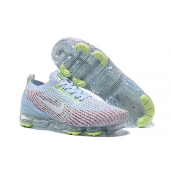 Women/Men Nike Air VaporMax Flyknit 3 White Blue AJ6910-200 Shoes