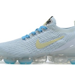 Women/Men Nike Air VaporMax Flyknit 3 White Blue AJ6910-500 Shoes