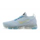 Women/Men Nike Air VaporMax Flyknit 3 White Blue AJ6910-500 Shoes