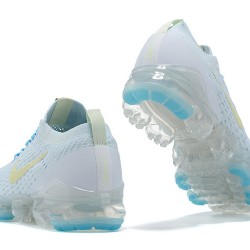 Women/Men Nike Air VaporMax Flyknit 3 White Blue AJ6910-500 Shoes