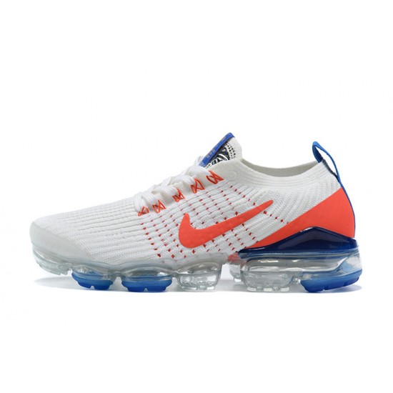 Women/Men Nike Air VaporMax Flyknit 3 White Blue CZ7994-100 Shoes