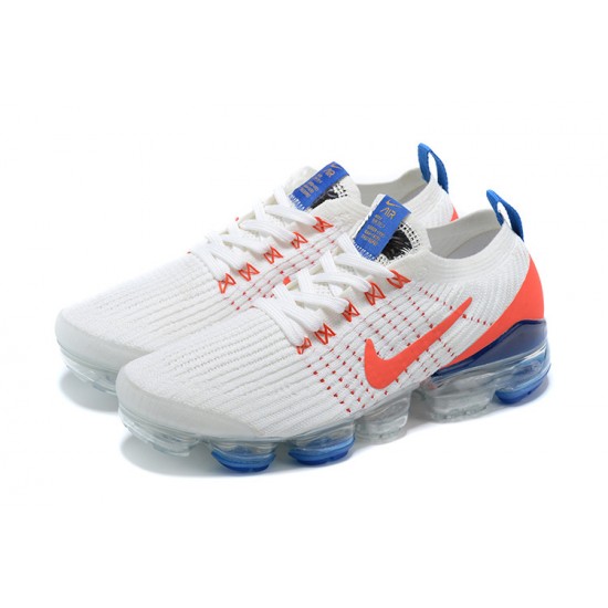 Women/Men Nike Air VaporMax Flyknit 3 White Blue CZ7994-100 Shoes