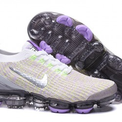 Women/Men Nike Air VaporMax Flyknit 3 White Purple AJ6900-102 Shoes