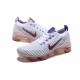 Women/Men Nike Air VaporMax Flyknit 3 White Red AJ6910-501 Shoes