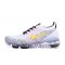 Women/Men Nike Air VaporMax Flyknit 3 White Yellow AJ6900-103 Shoes