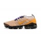 Women/Men Nike Air VaporMax Flyknit 3 Yellow Purple AJ6900-222 Shoes