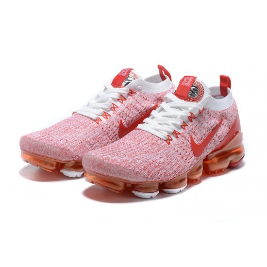 Women Nike Air VaporMax Flyknit 3 Pink Red CK0730-188 Shoes