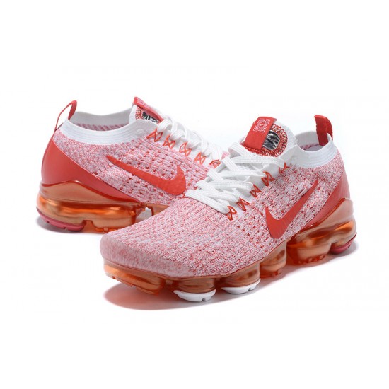 Women Nike Air VaporMax Flyknit 3 Pink Red CK0730-188 Shoes