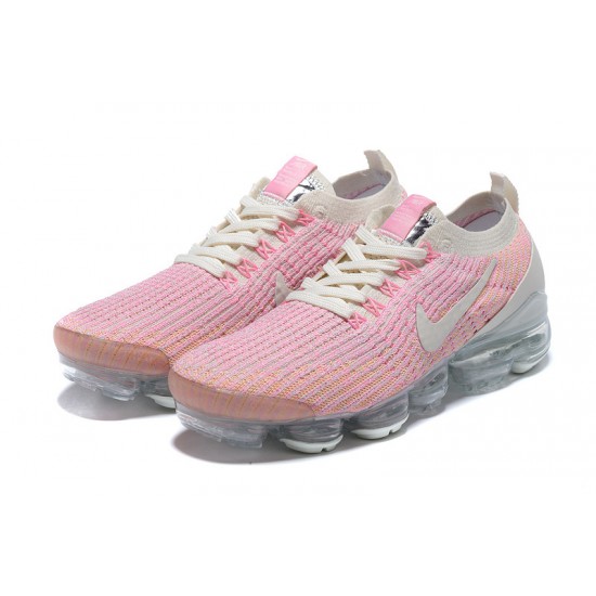 Women Nike Air VaporMax Flyknit 3 Pink White AJ6910-008 Shoes