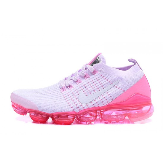 Women Nike Air VaporMax Flyknit 3 White Pink AJ6910-005 Shoes