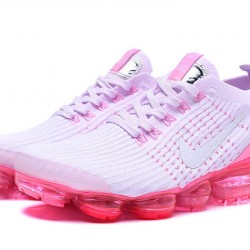 Women Nike Air VaporMax Flyknit 3 White Pink AJ6910-005 Shoes