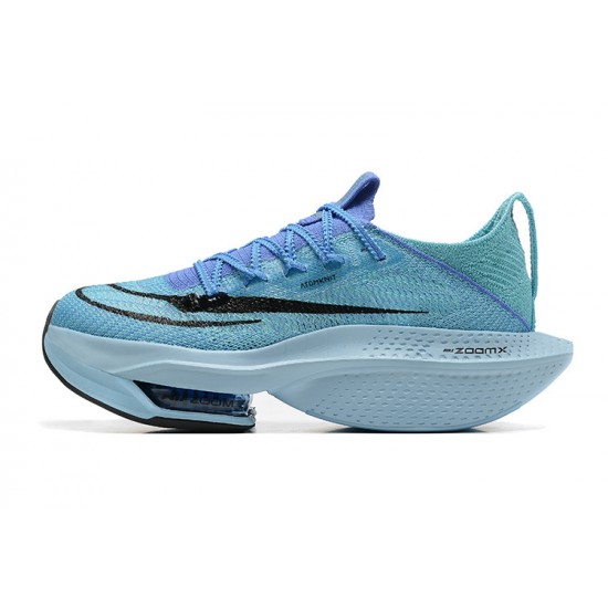 Women/Men Nike Air Zoom Alphafly Next 2 Blue Shoes 