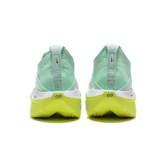 Women/Men Nike Air Zoom Alphafly Next 2 Green Shoes 