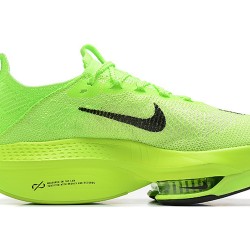 Women/Men Nike Air Zoom Alphafly Next 2 Neongreen Shoes 