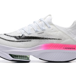 Women/Men Nike Air Zoom Alphafly Next 2 Pink White Shoes 