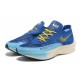 Men Nike ZoomX VaporFly NEXT% Blue Yellow Shoes 