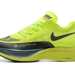 Men Nike ZoomX VaporFly NEXT% Chartreuse Black Shoes 