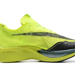 Men Nike ZoomX VaporFly NEXT% Chartreuse Black Shoes 