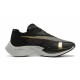 Women/Men Nike ZoomX VaporFly NEXT% Black Gold Shoes 