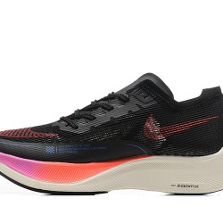 Women/Men Nike ZoomX VaporFly NEXT% Black Red Shoes 