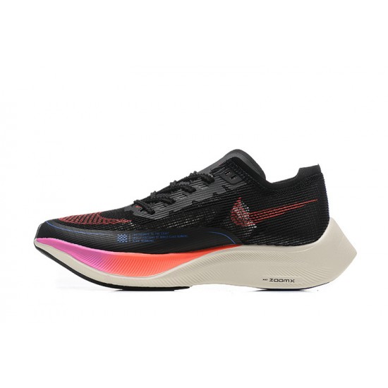 Women/Men Nike ZoomX VaporFly NEXT% Black Red Shoes 