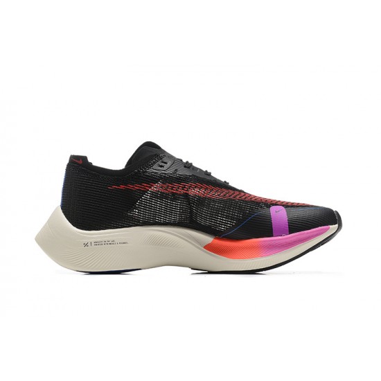 Women/Men Nike ZoomX VaporFly NEXT% Black Red Shoes 