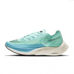 Women/Men Nike ZoomX VaporFly NEXT% Blue and Black  Shoes 