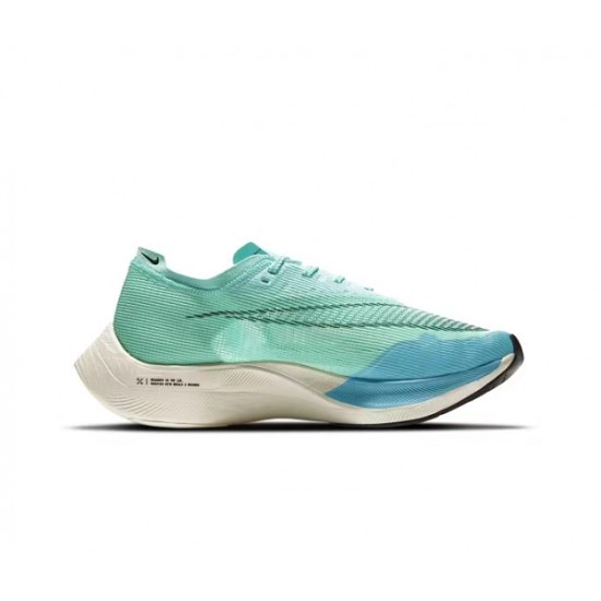 Women/Men Nike ZoomX VaporFly NEXT% Blue and Black  Shoes 