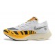 Women/Men Nike ZoomX VaporFly NEXT% White Orange Shoes 