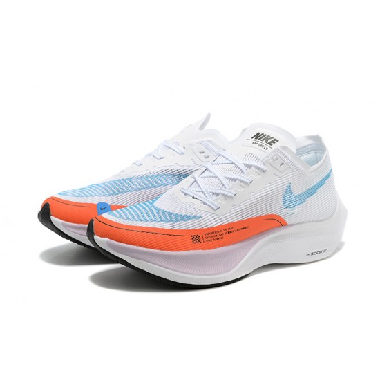 Women/Men Nike ZoomX VaporFly NEXT% White Red Shoes 