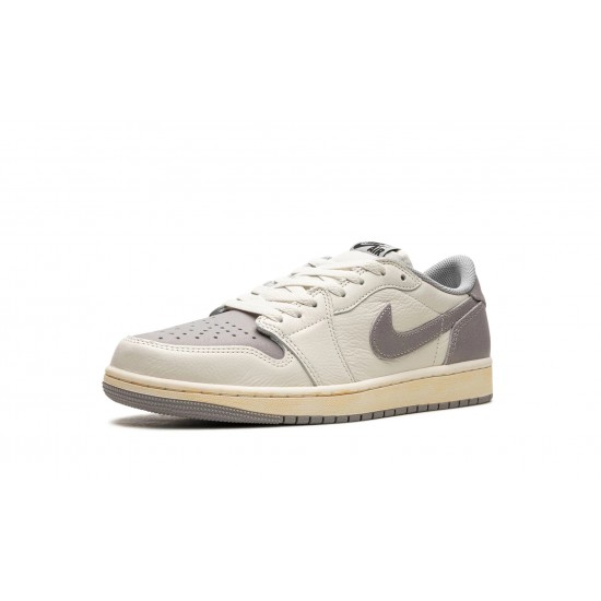 Mens Nike Air Jordan 1 Low Atmosphere Grey CZ0790-101 Shoes