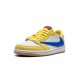 Womens Nike Air Jordan 1 Low TRAVIS SCOTT - CANARY DZ4137-700 Shoes