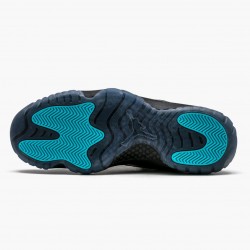 Air Jordan 11 Retro "Gamma Blue" 378037 006 Black/Gamma Blue-Varsity Maize AJ11 Black Jordan